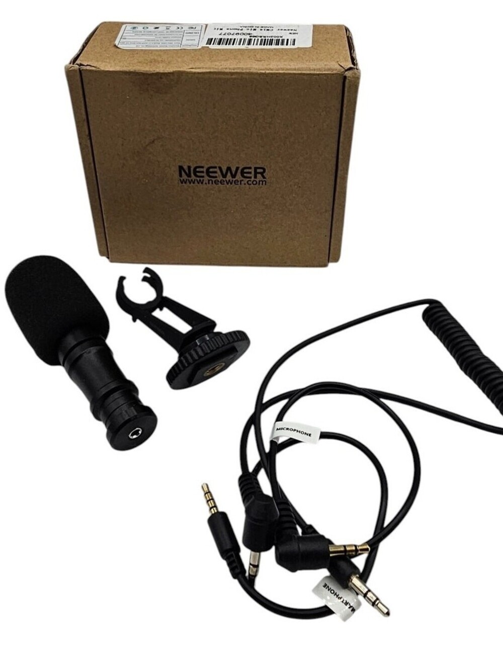 Neewer CM14 Cell Phone Mic Microphone Professional Black
